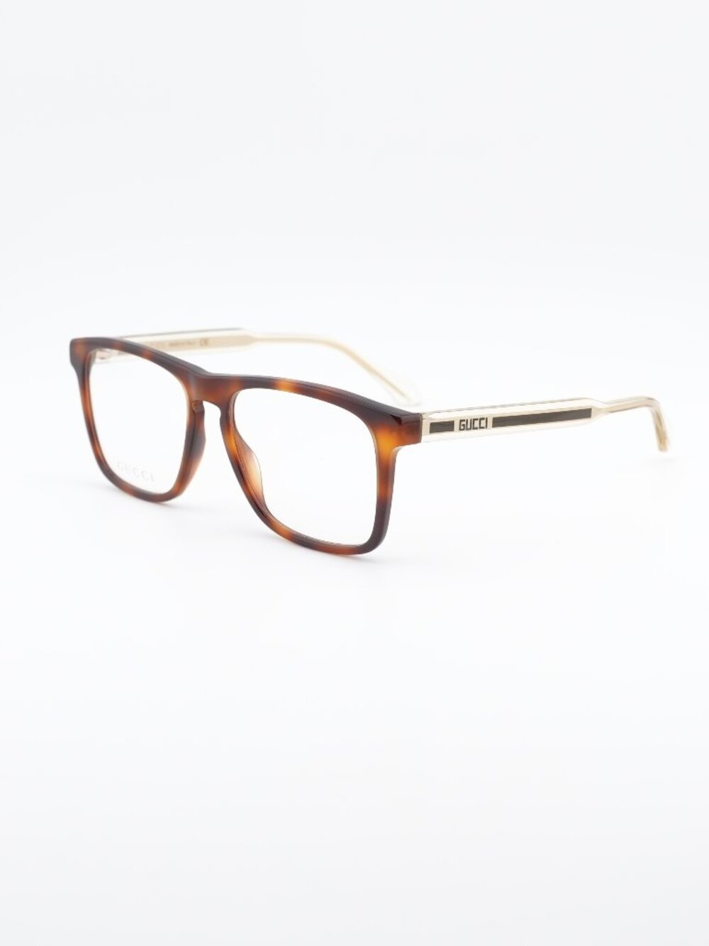 Gucci GG0561O 002 Eyeglasses Havana 54mm Rectangle Frame